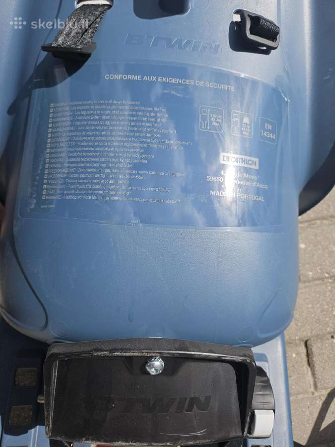 Parduodu 2 dviračio kėdutes vaikams - nuotraukos Nr. 3