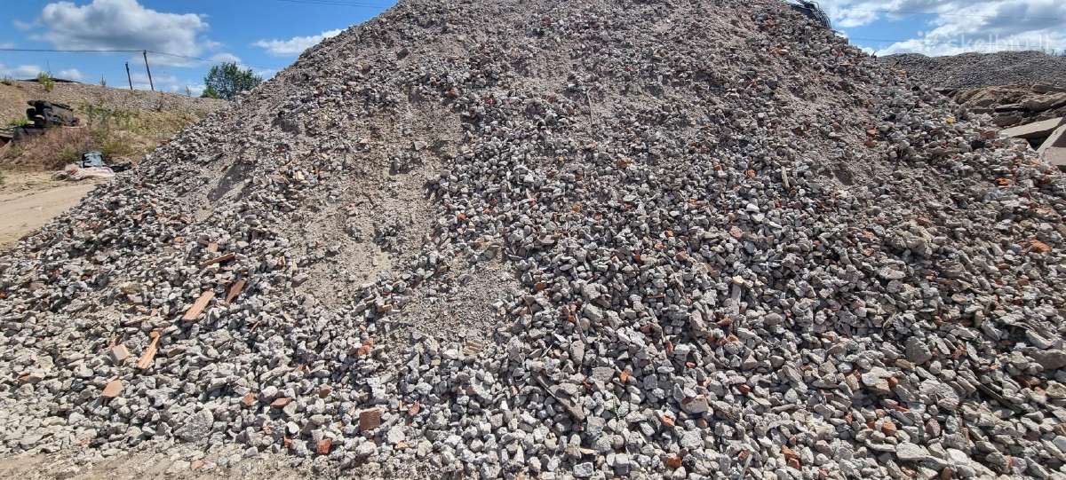 Maltas betonas, gruzas, dolomito skalda - nuotraukos Nr. 2