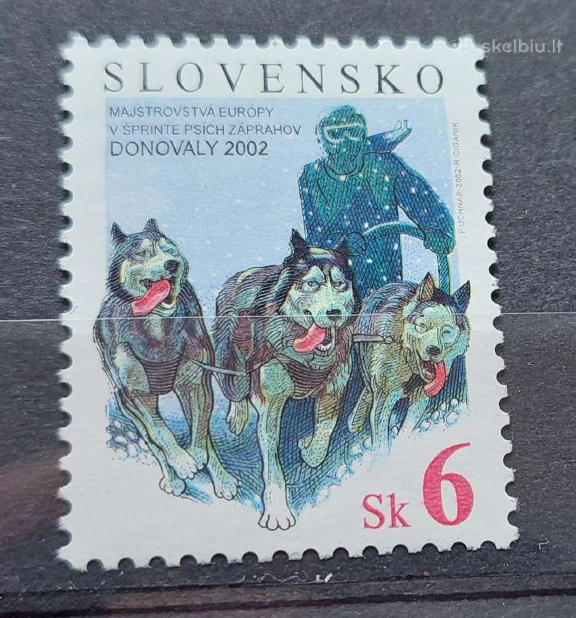 Slovakija 2002m šunis