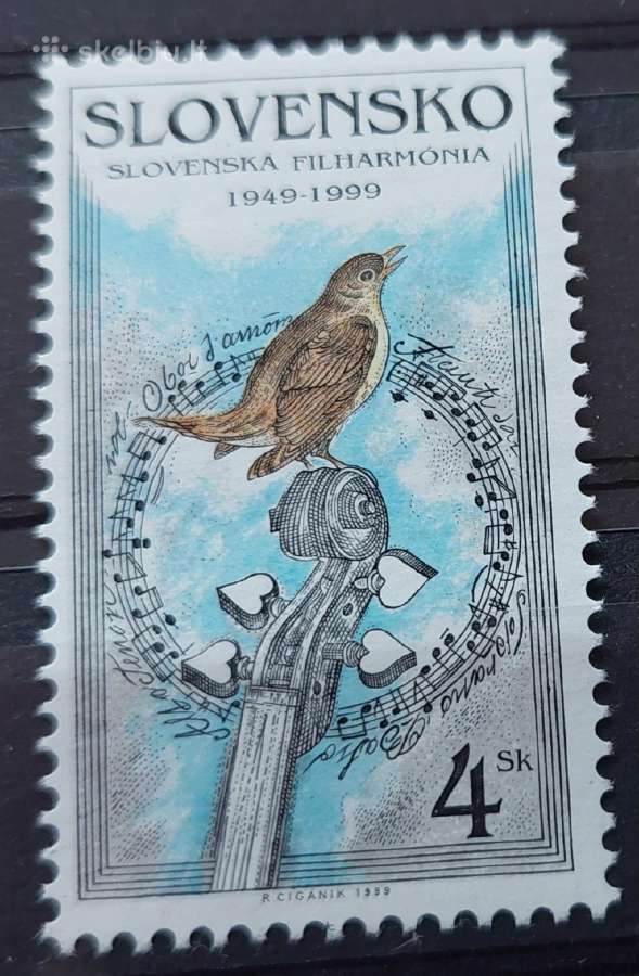 Slovakija 1999 m .paukštis
