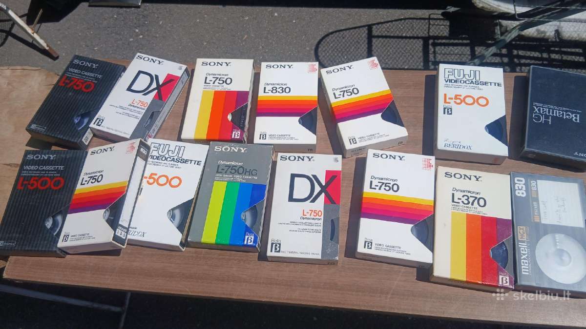 Kino Juostos Ir Betamax video kasetės - nuotraukos Nr. 4