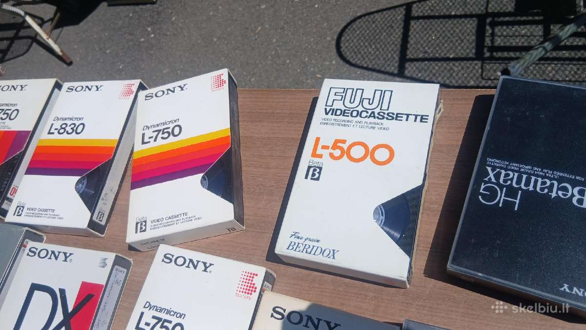 Kino Juostos Ir Betamax video kasetės - nuotraukos Nr. 6