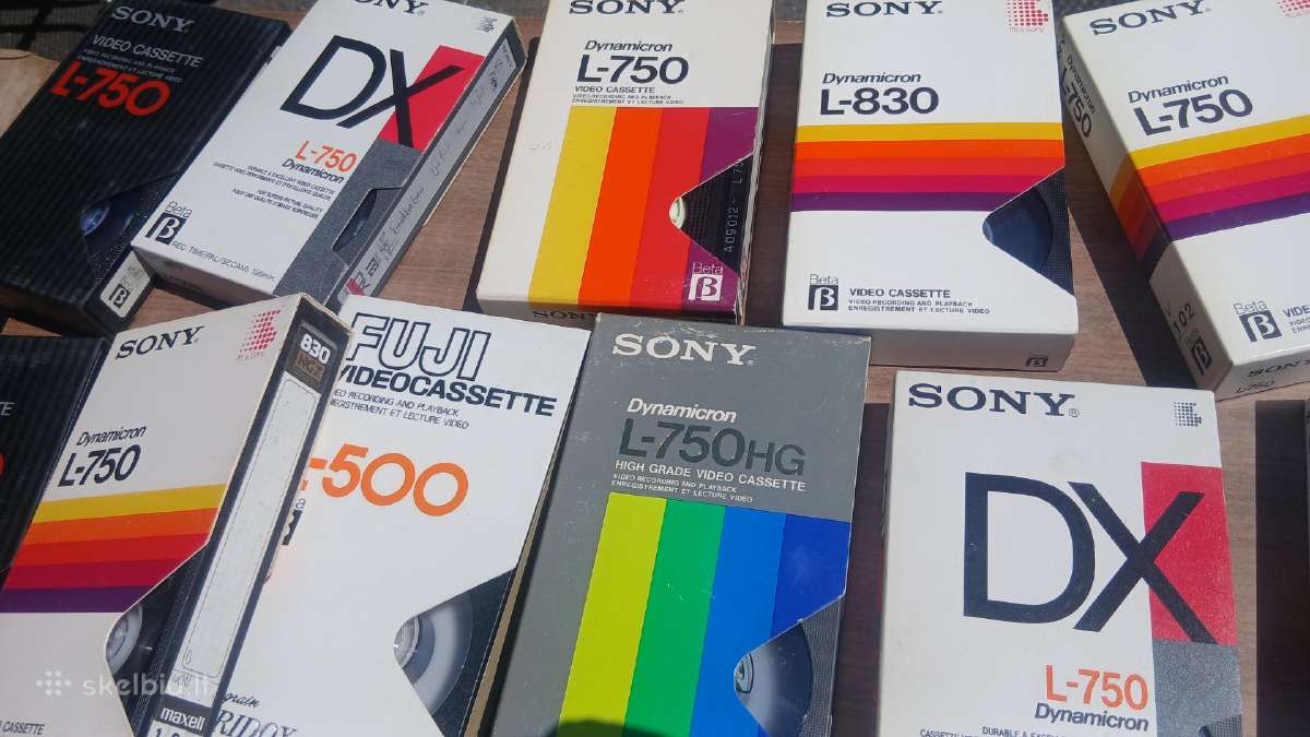 Kino Juostos Ir Betamax video kasetės - nuotraukos Nr. 7