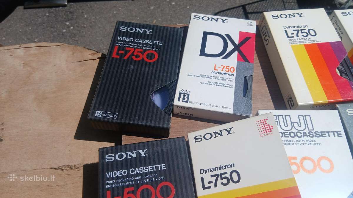 Kino Juostos Ir Betamax video kasetės - nuotraukos Nr. 8