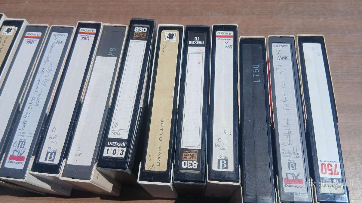 Kino Juostos Ir Betamax video kasetės - nuotraukos Nr. 10