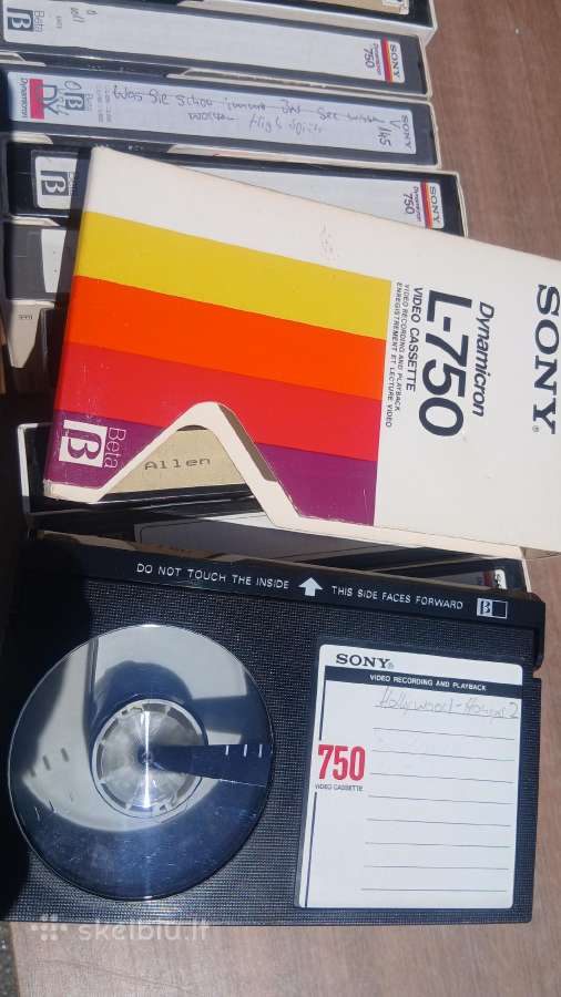 Kino Juostos Ir Betamax video kasetės - nuotraukos Nr. 12