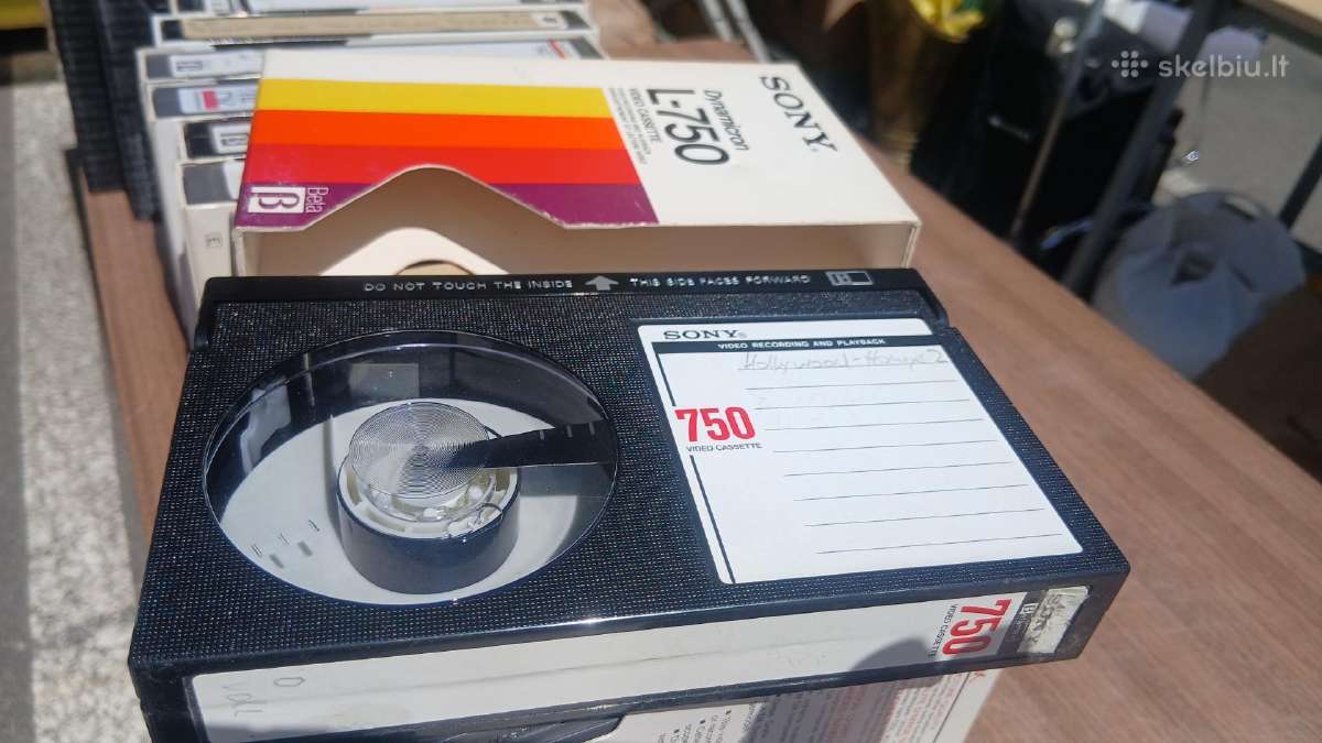 Kino Juostos Ir Betamax video kasetės - nuotraukos Nr. 3