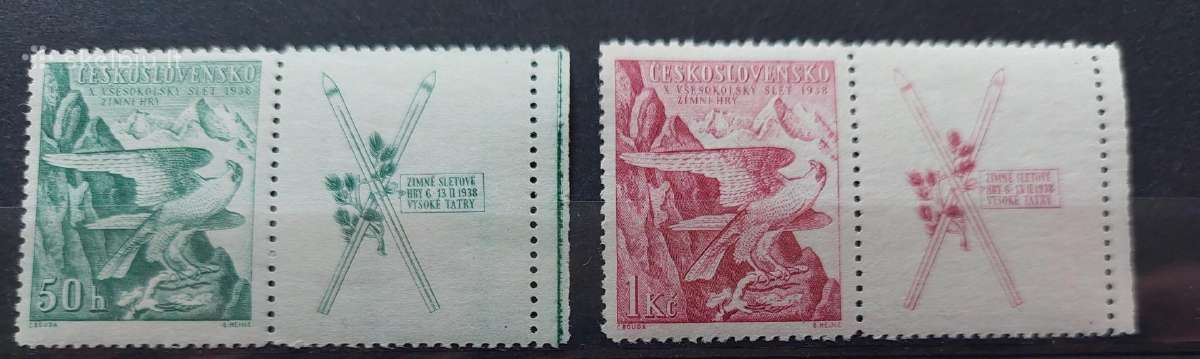 Čekoslovakija 1938 Ereliai