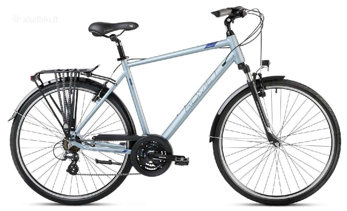Dviratis Romet Wagant 28" 2023 silver-gold-21" /L