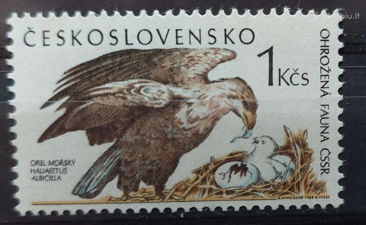 Čekoslovakija 1989 Erelis