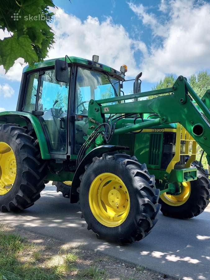 Parduodamas John Deere 6110 2002m traktorius - nuotraukos Nr. 3