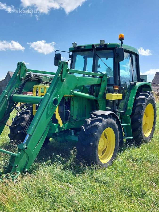 Parduodamas John Deere 6110 2002m traktorius - nuotraukos Nr. 11