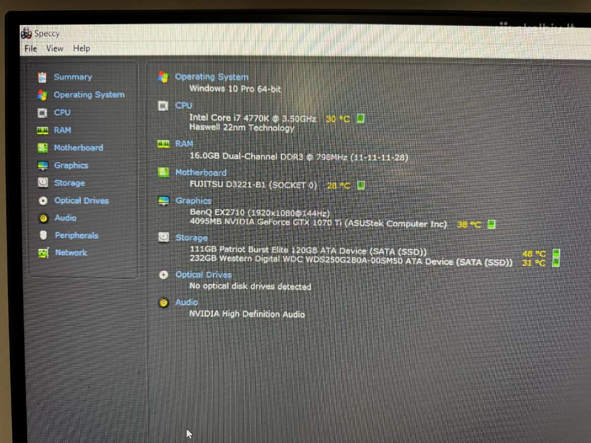 Žaidimų kompiuteris Gtx 1070ti - i7 4770k