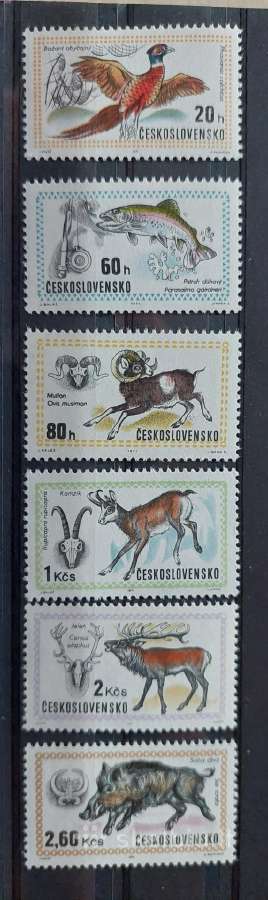 Čekoslovakija 1971 gyvūnai