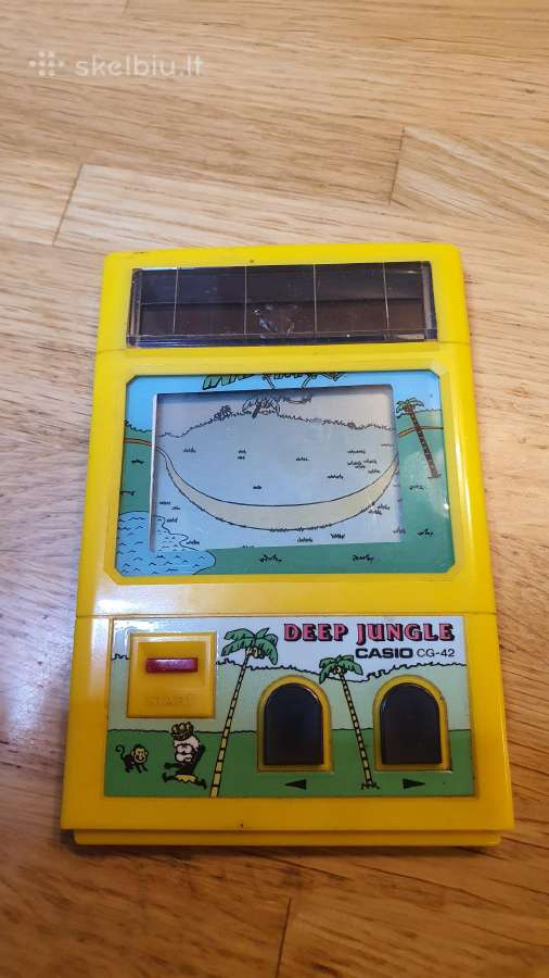 Parduodamas retro žaidimas Casio Deep Jungle Cg-42