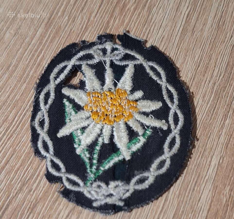 Gebirgsjäger antsiuvas ww2