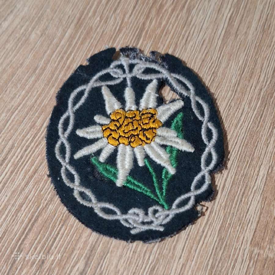 Gebirgsjäger antsiuvas ww2 - nuotraukos Nr. 2