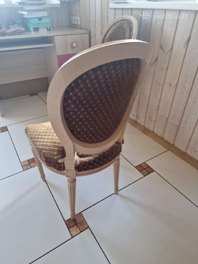 Vintažinės medinės kėdės - nuotraukos Nr. 4
