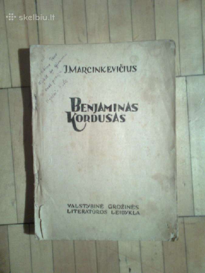J. Marcinkevicius "Benjaminas Kordusas" 1946m.