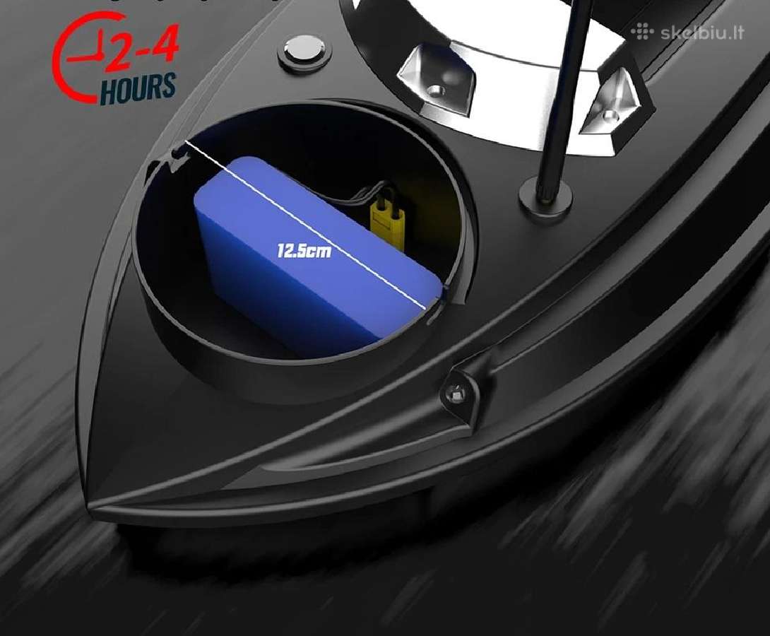 Flytec V030 pašarų laivelis su GPS navigacija - nuotraukos Nr. 13