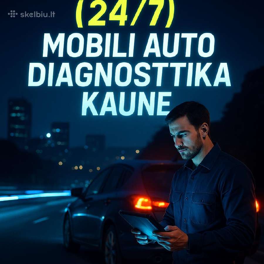 24/7 mobili auto diagnostika Kaune
