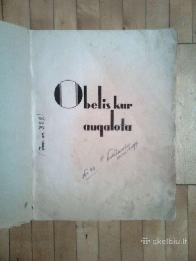 Antanas Venslova "Obelis kur augalota" 1945m. - nuotraukos Nr. 2
