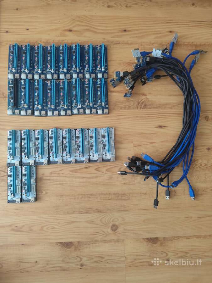 Riseriai, m.2 į pcie