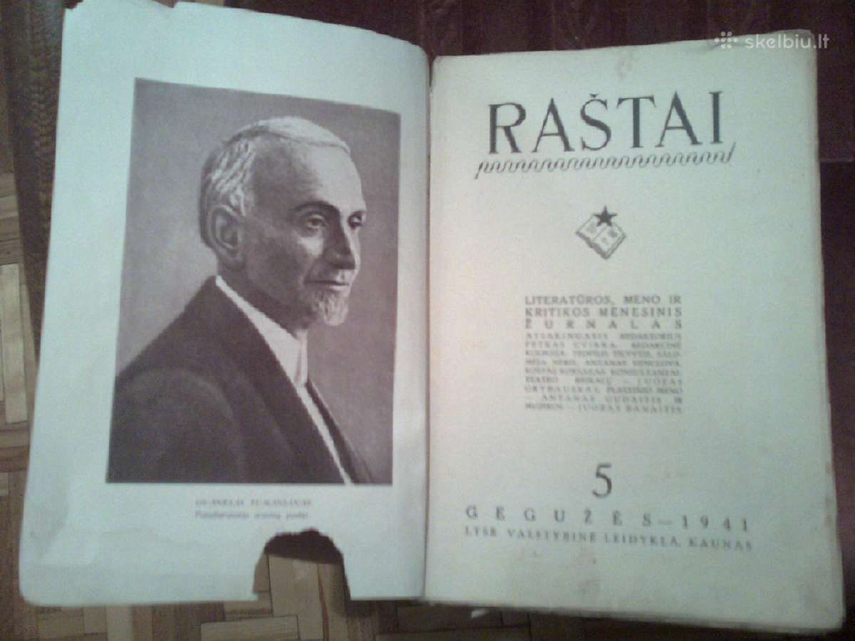 Sovietinis zurnalas "Rastai" isleistas 1941 metais
