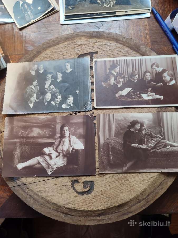Senos fotografijos Kauno merginos