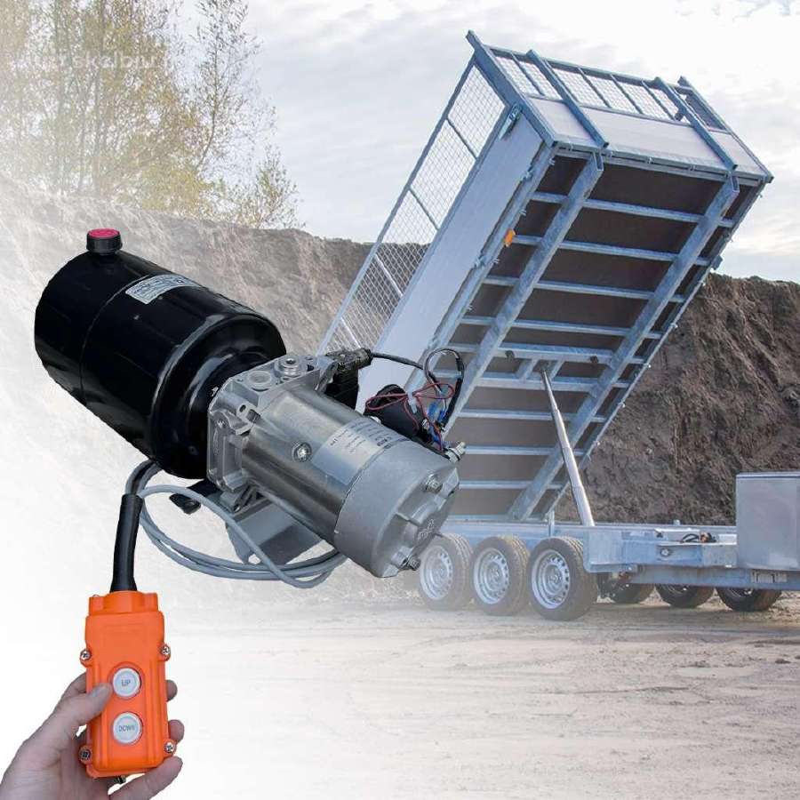 Mini hidraulinis agregatas 12v arba 24v - nuotraukos Nr. 7