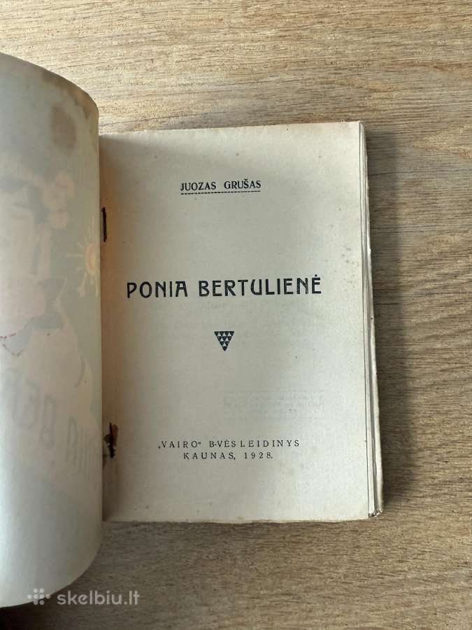 Ponia Bertulienė 1928 m. - nuotraukos Nr. 2
