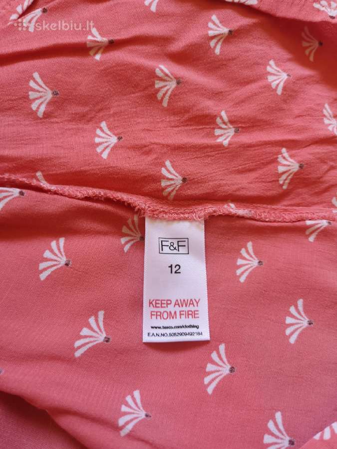 F&f koralų spalvos palaidinė trumpomis rankovėmis - nuotraukos Nr. 7