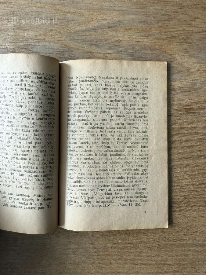 Konnersreuto kančios gėlelė 1931 m. - nuotraukos Nr. 5