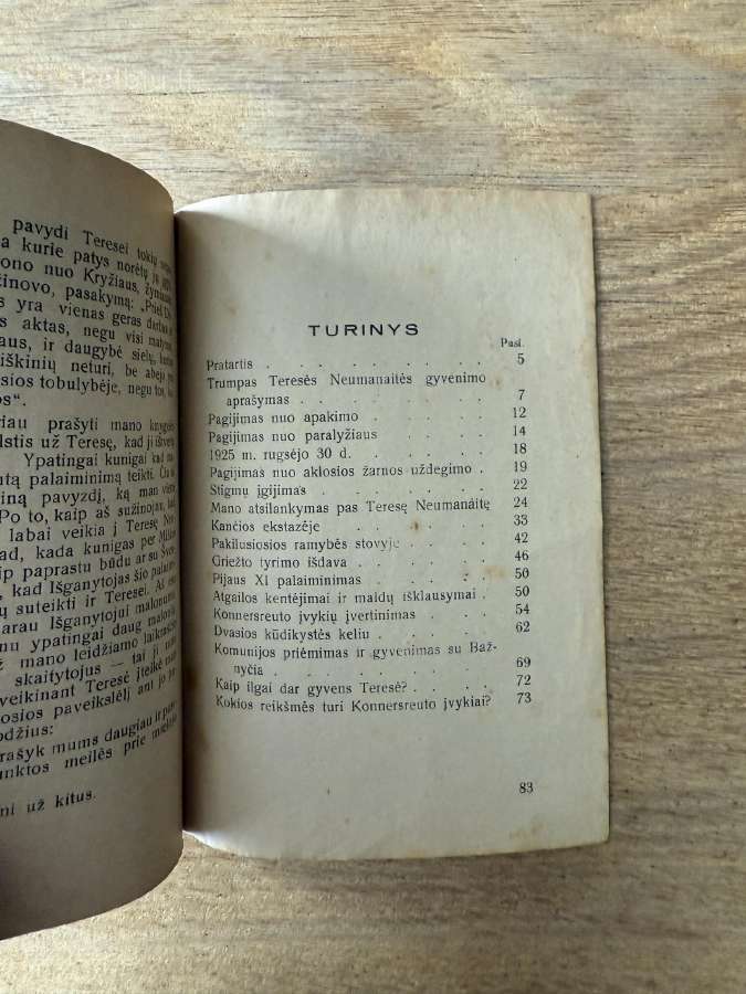 Konnersreuto kančios gėlelė 1931 m. - nuotraukos Nr. 7