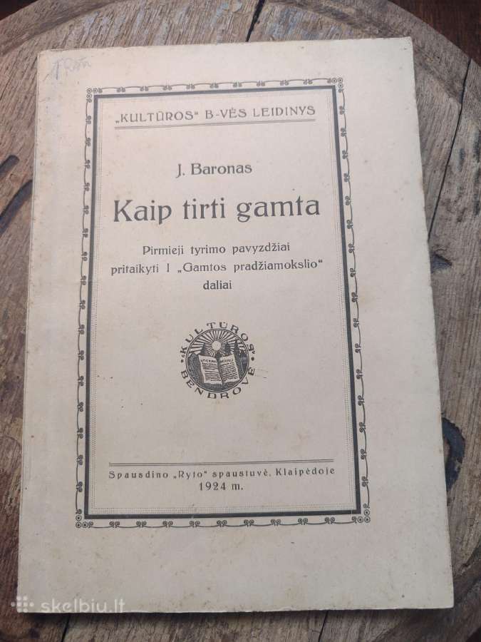 Tarpukario knygelė