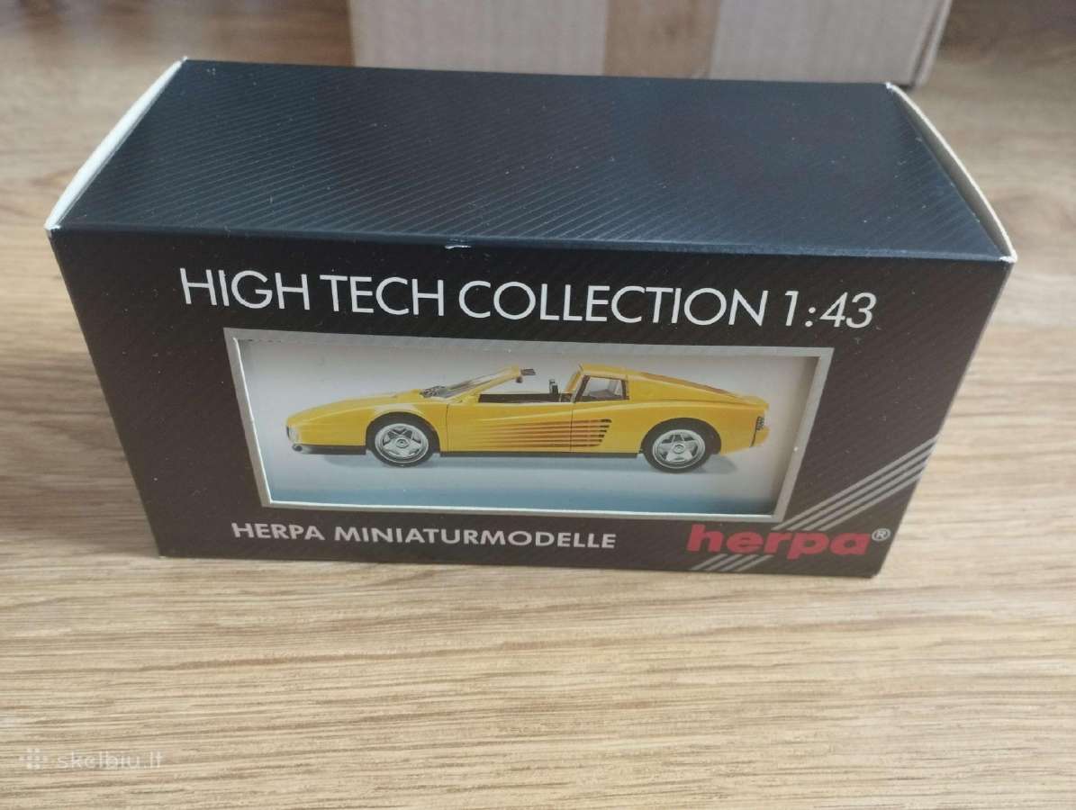 Herpa Ferrari Testarossa 1:43 Modeliukas