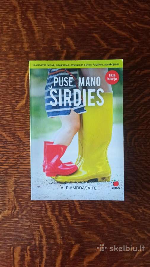 Parduodu knyga"pusė mano širdies"