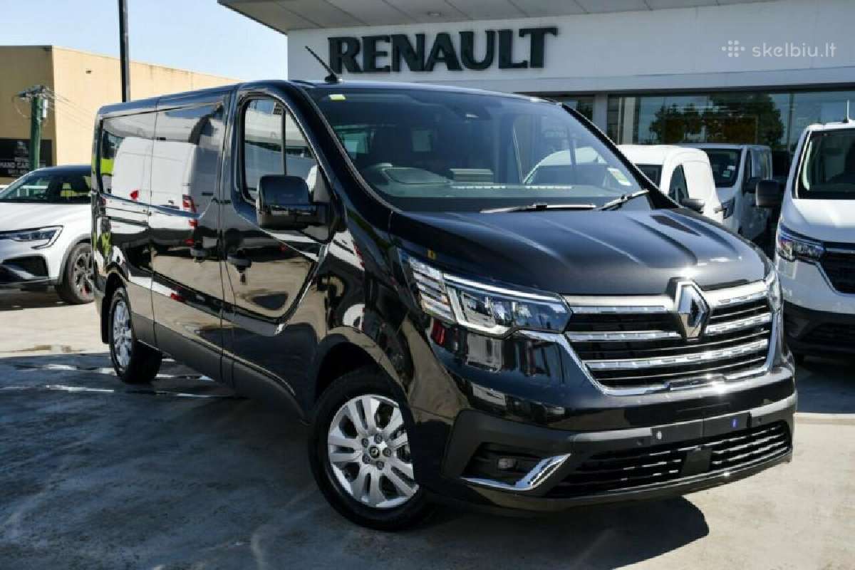 Naujų 2026m. Renault Trafic mikroautobusų nuoma - nuotraukos Nr. 2