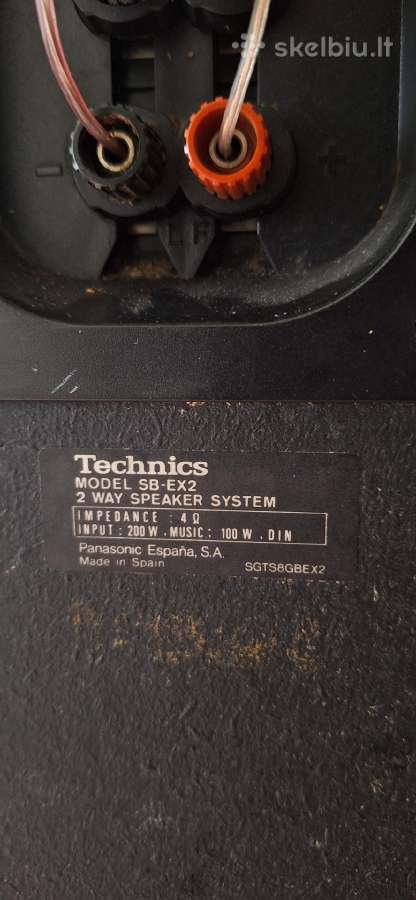 Hifi Technics SB Ex2 - nuotraukos Nr. 12
