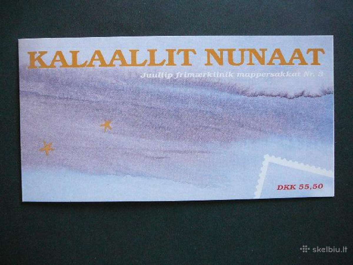 Sventos Kaledos Grenlandija 1998 svarus grn329 - nuotraukos Nr. 2
