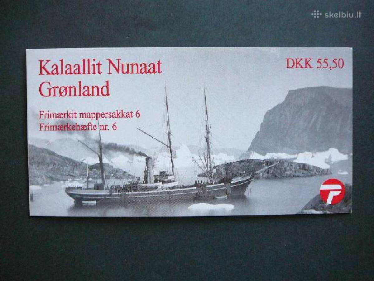 Laivai Burlaiviai Grenlandija 1998 svarus grn327 - nuotraukos Nr. 2