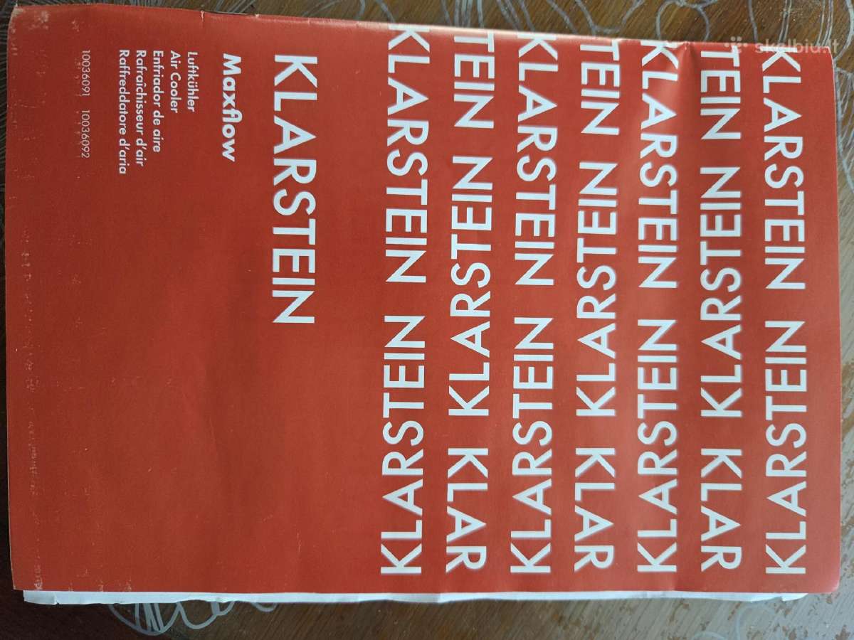Oro vėsintuvas Klarstein Htr8a Maxflow-w su Wi Fi - nuotraukos Nr. 10
