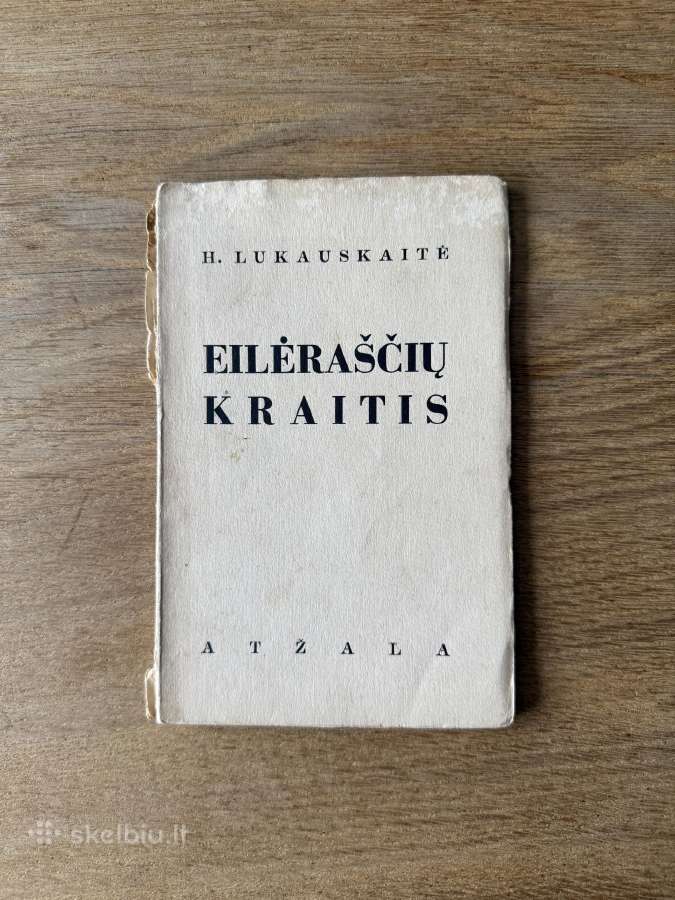 Eilėraščių kraitis 1939 m.