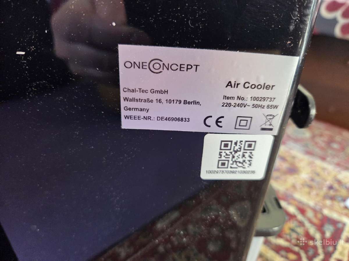 Oro vėsintuvas Oneconcept Air Cooler su pulteliu - nuotraukos Nr. 15