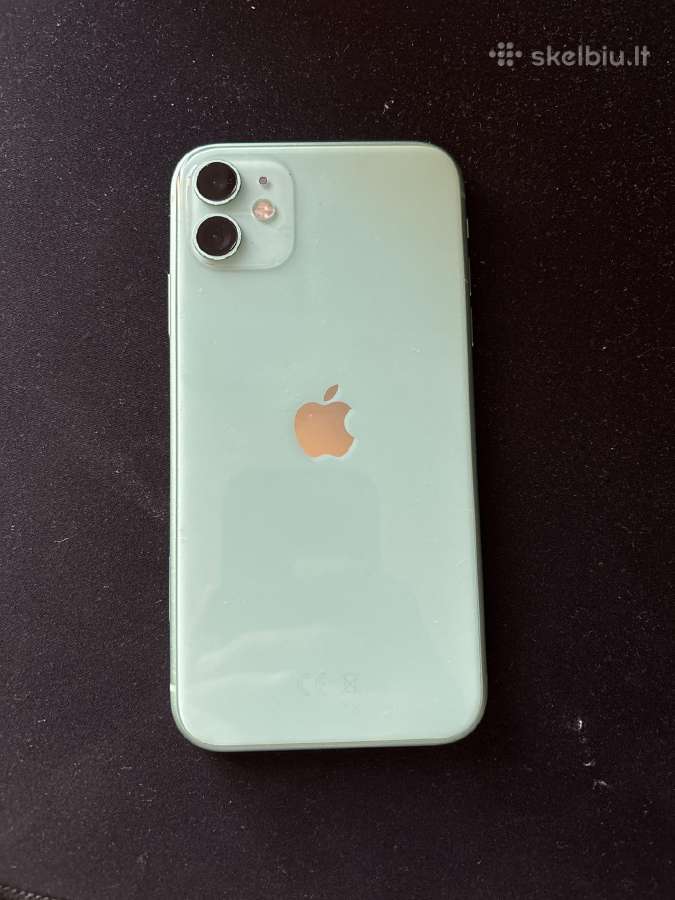 Parduodu iPhone 11 cyan spalvos su dezute - nuotraukos Nr. 2