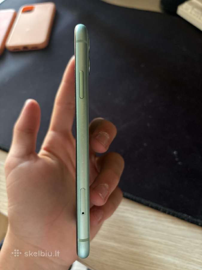 Parduodu iPhone 11 cyan spalvos su dezute - nuotraukos Nr. 3