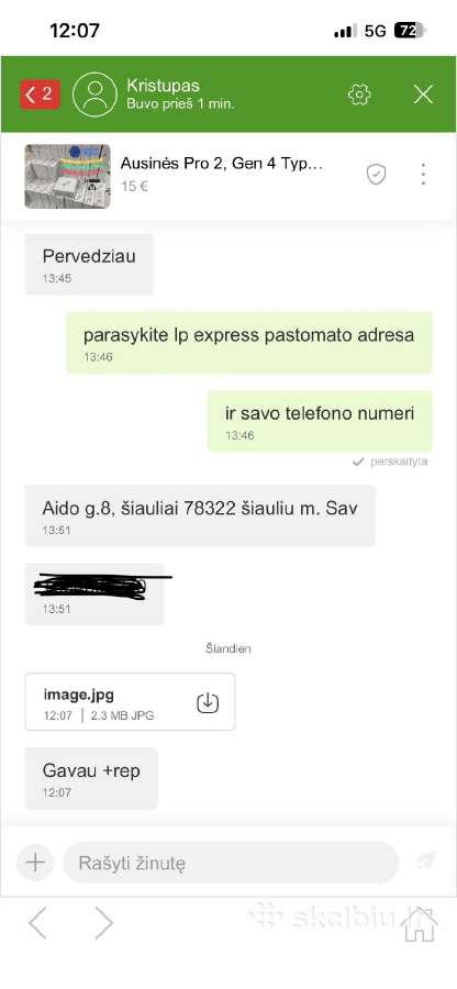 Ausinės Pro 3, Pro 2 2026 1:1 Atsiliepimai, Akcija - nuotraukos Nr. 23