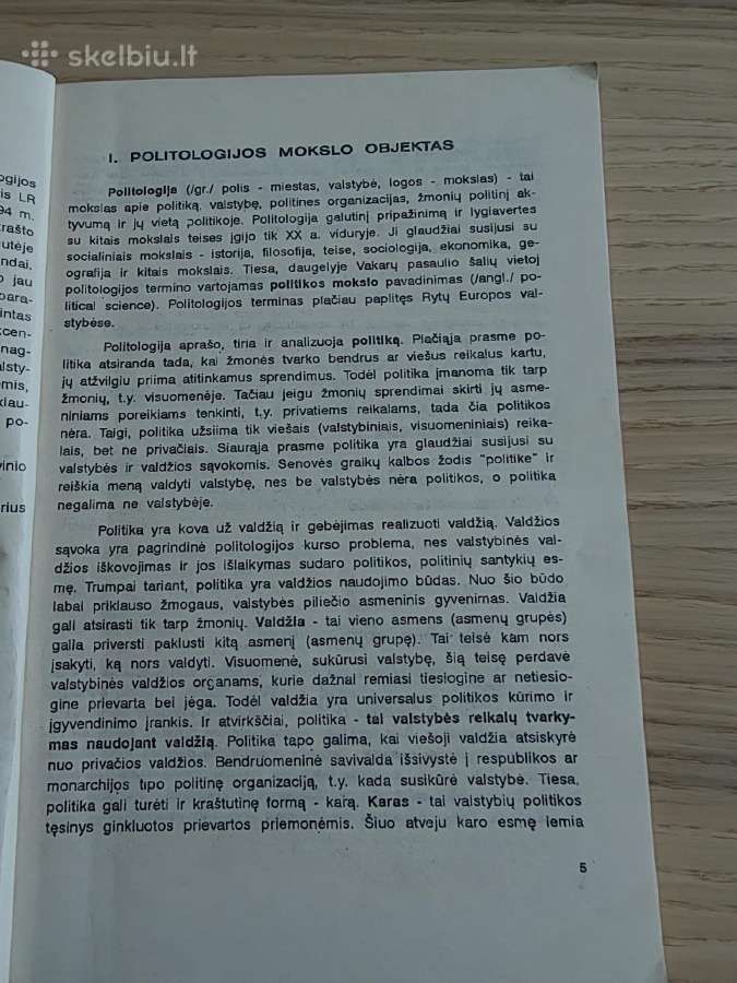 Politologija kariams 1995 - nuotraukos Nr. 3