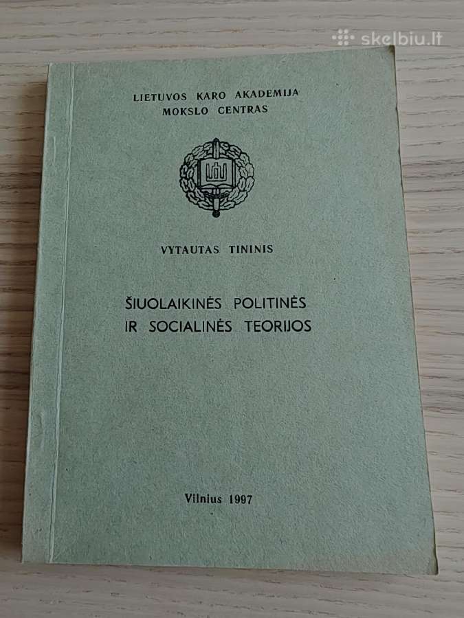 Šiuolaikinės politinės ir socialinės teorijos 1997