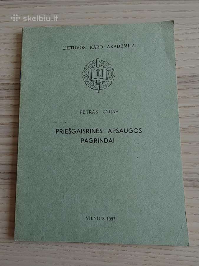 Priešgaisrinės apsaugos pagrindai 1997